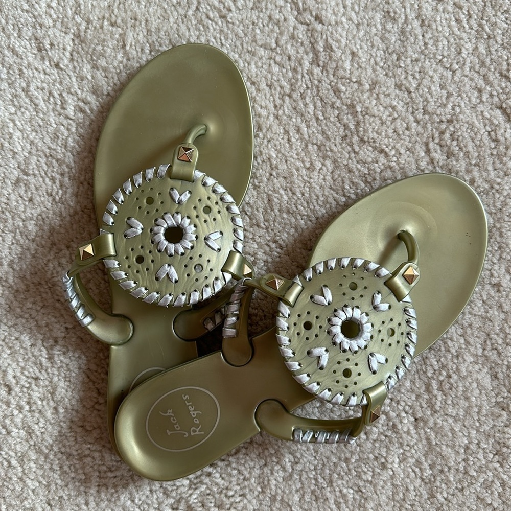 Jack Rodgers Jelly Sandals - Size 7 - Never Worn